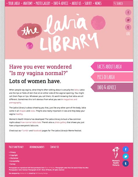 pictures of labia|The Labia Library .